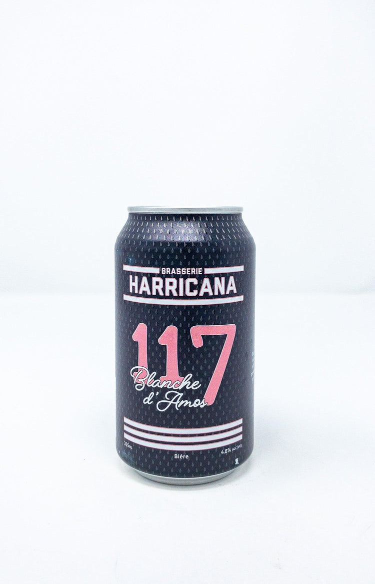 117 Blanche d'Amos - Blanche - Brasserie Harricana - Beau Dégât Bièrerie de Quartier