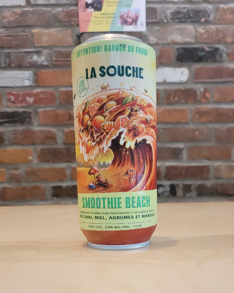 SMOOTHIE BEACH Thé Chai, Miel, Agrumes et Mangue