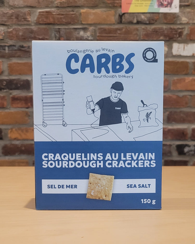 Craquelins au Levain - Sel De Mer