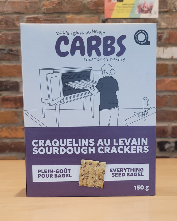 Craquelins au Levain - Bagel Plein Goût