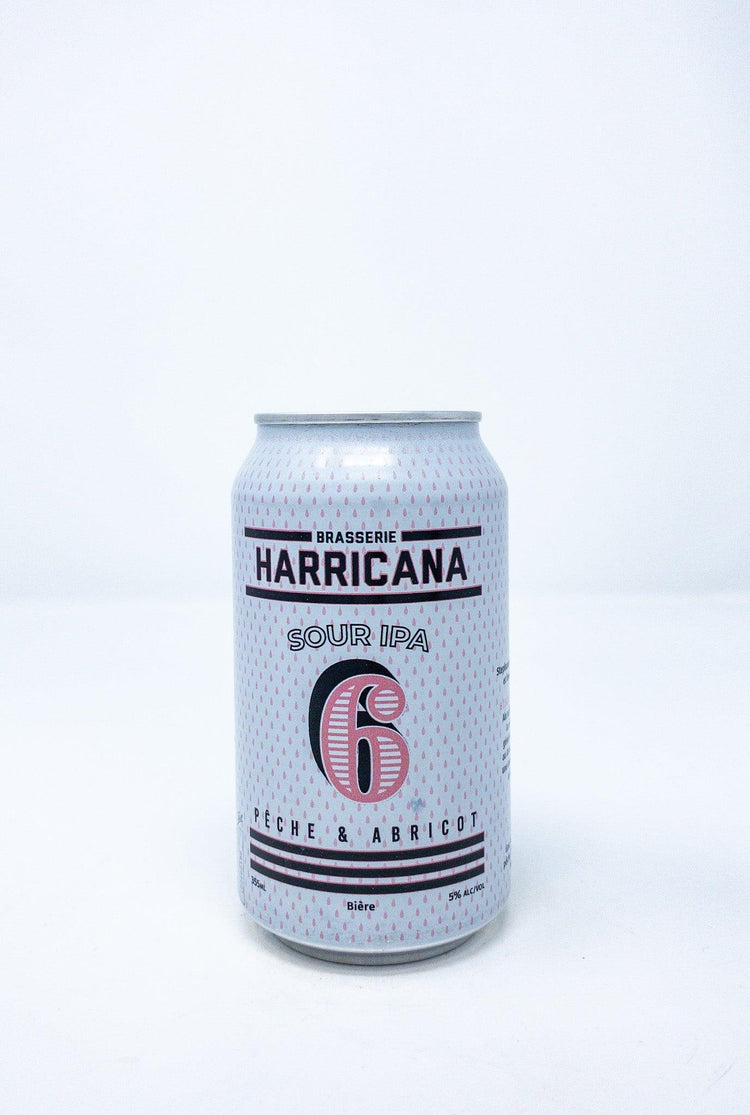 6 | Sour IPA pêche et abricot - Sûre - Brasserie Harricana - Beau Dégât Bièrerie de Quartier