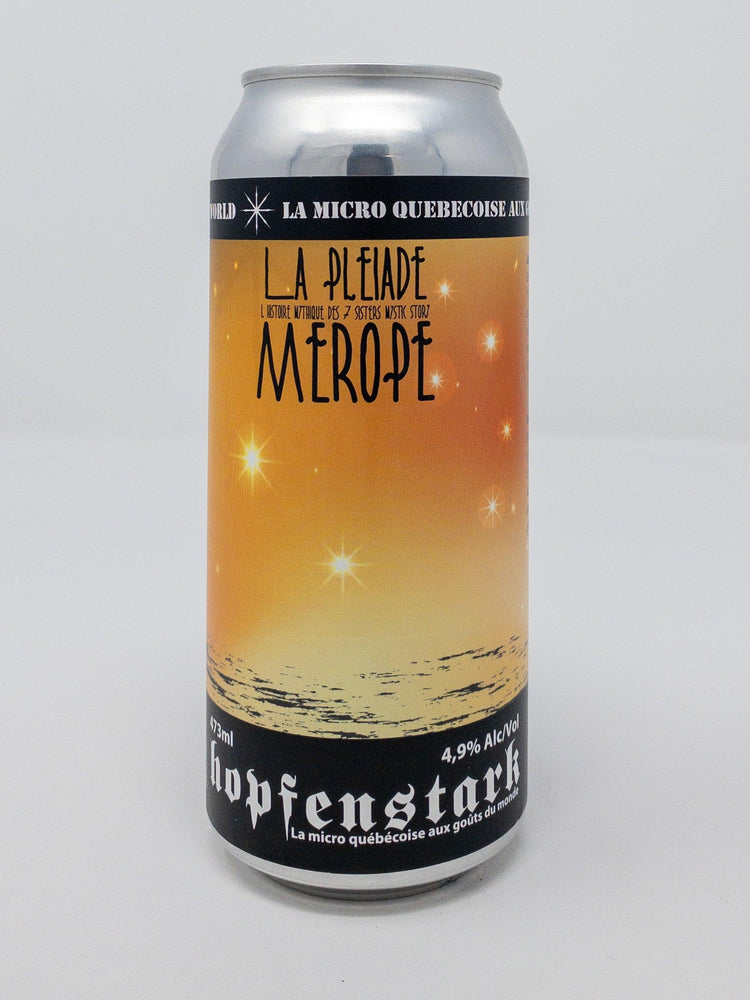 7-sisters : Mérope - Complexe - Hopfenstark - Beau Dégât Bièrerie de Quartier