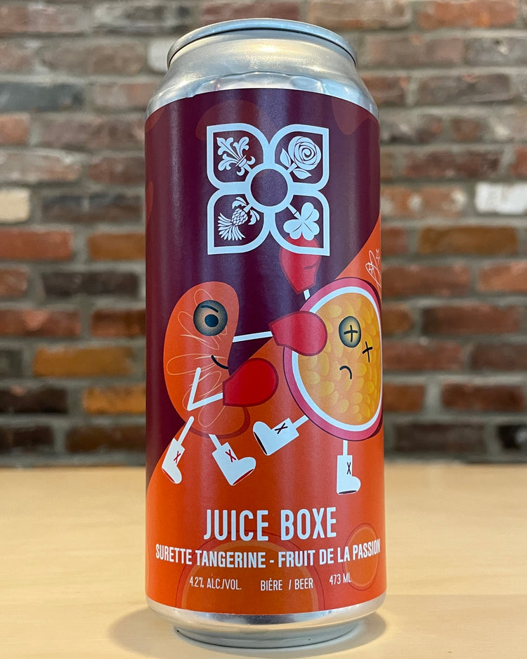Juice Box: Cassis - Manderine - Fruit de la Passion)