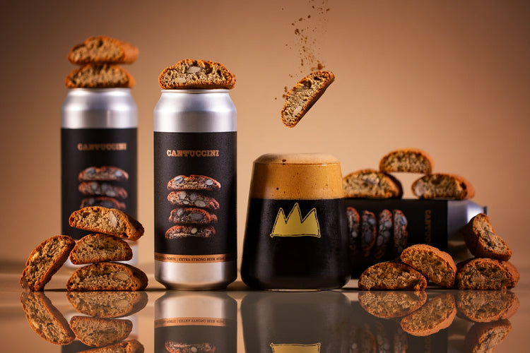 Canette de Cantuccini, stout impérial de la Brasserie Sir John