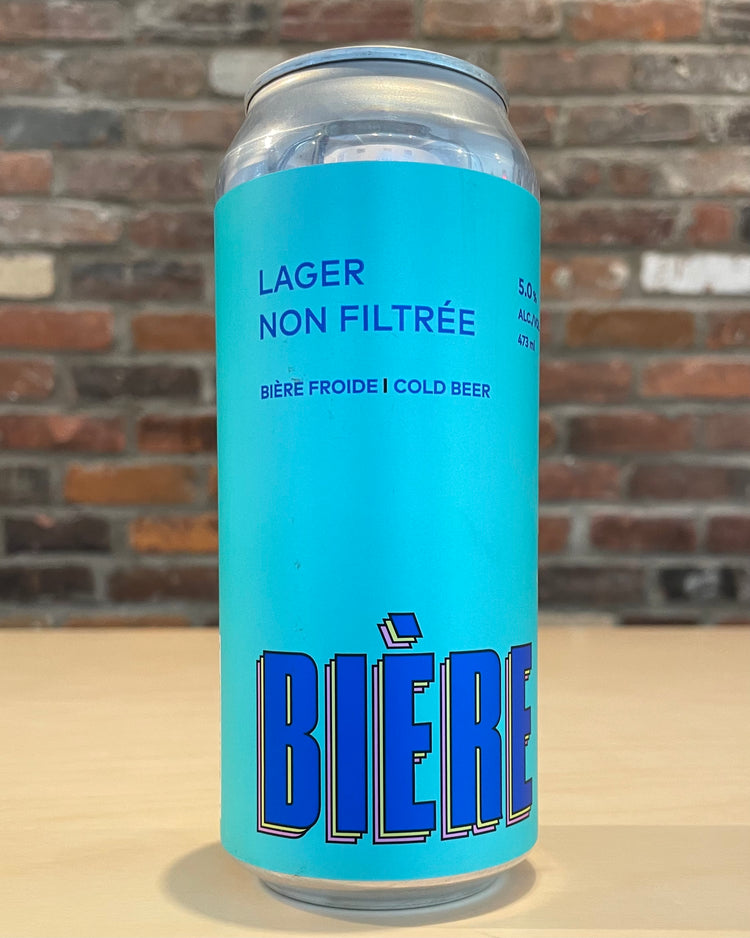 Lager Non-Filtrée