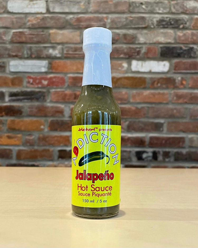 Addiction Jalapeno - Sauce Piquante - Hatari Bros. - Beau Dégât Bièrerie de Quartier