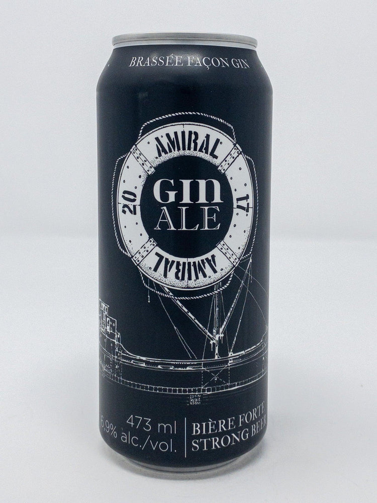 Amiral - Gin Ale - Blanche - Brasserie Amiral - Beau Dégât Bièrerie de Quartier