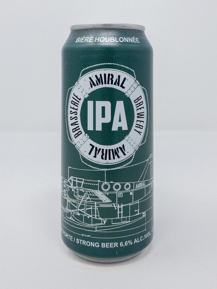 Amiral IPA - Houblonnée - Brasserie Amiral - Beau Dégât Bièrerie de Quartier