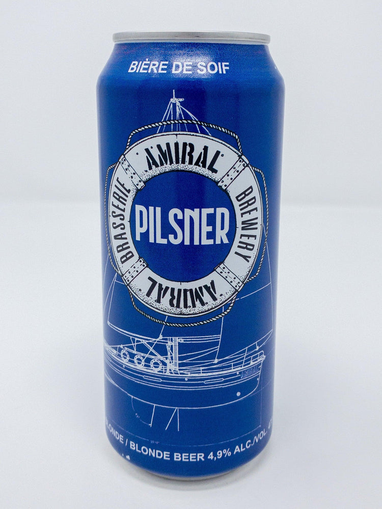 Amiral Pilsner - Soif - Brasserie Amiral - Beau Dégât Bièrerie de Quartier