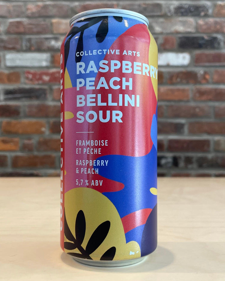 Bellini Framboise & Pêche Sûre - Sûre - Collective Arts - Beau Dégât Bièrerie de Quartier