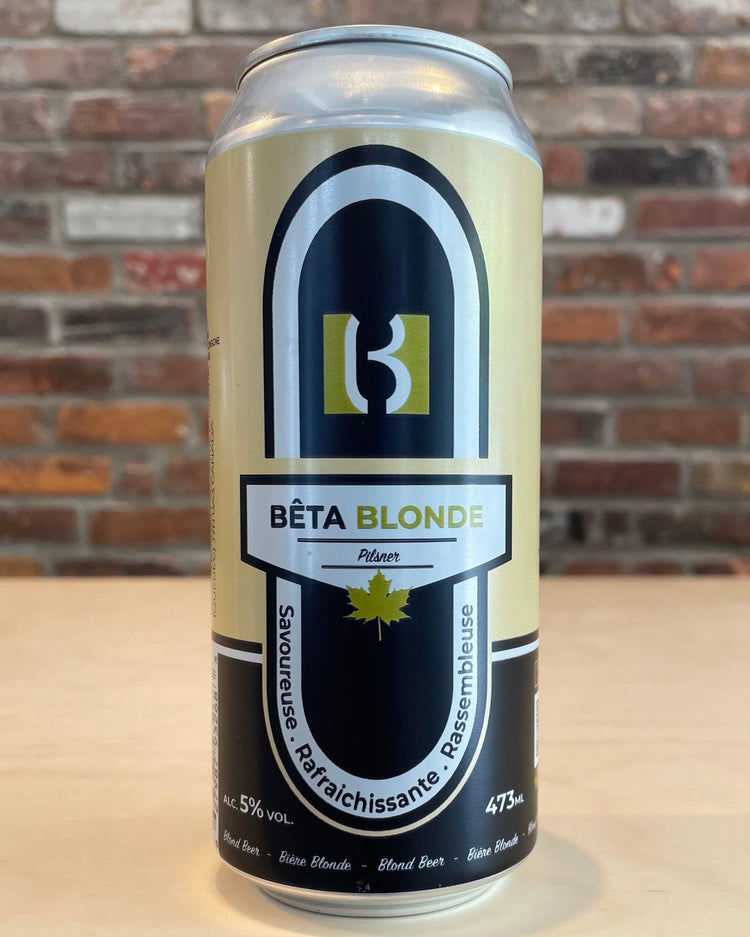 Bêta Blonde - Soif - Microbrasserie Bêta - Beau Dégât Bièrerie de Quartier