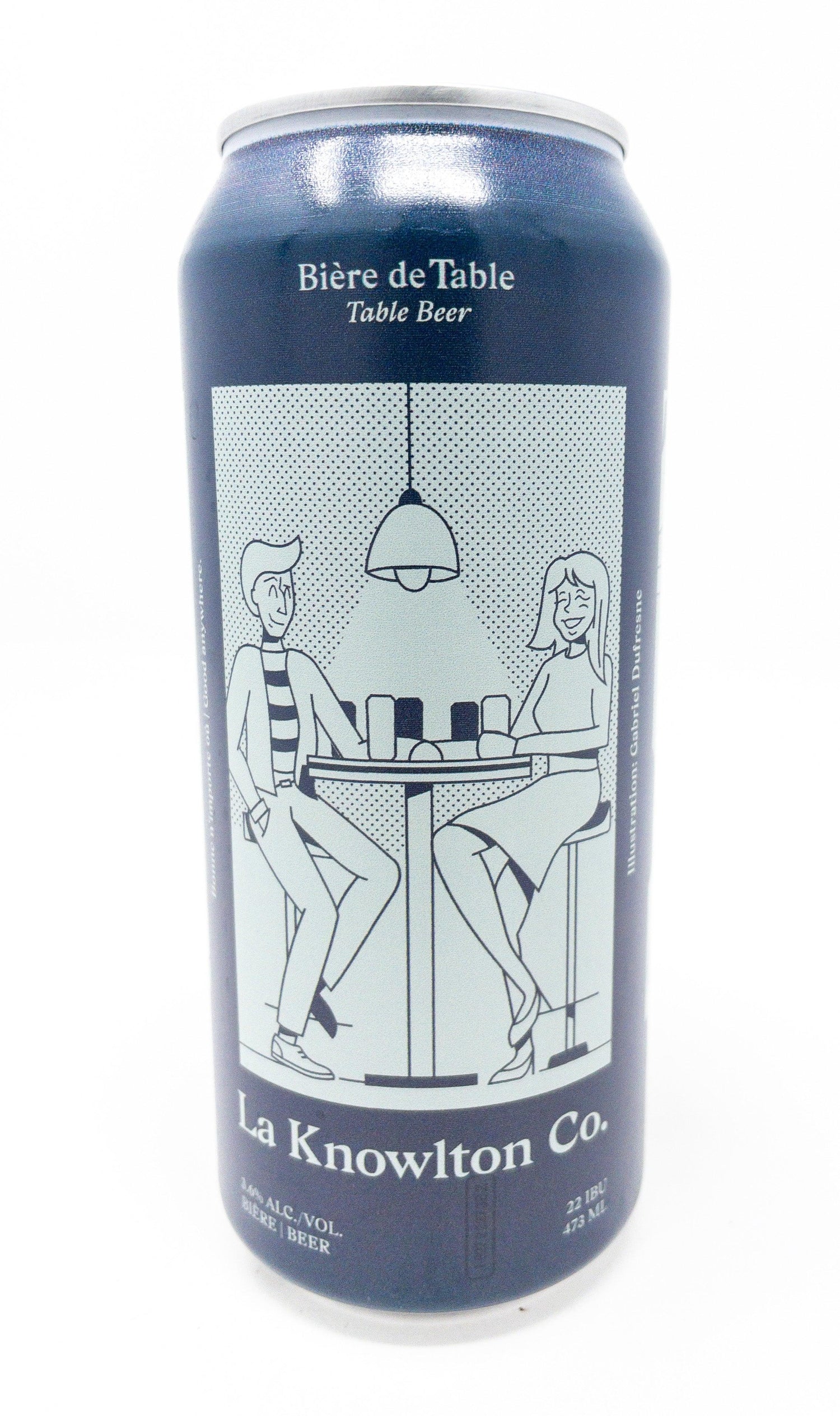 Bière De Table - Soif - La Knowlton Co - Beau Dégât Bièrerie de Quartier