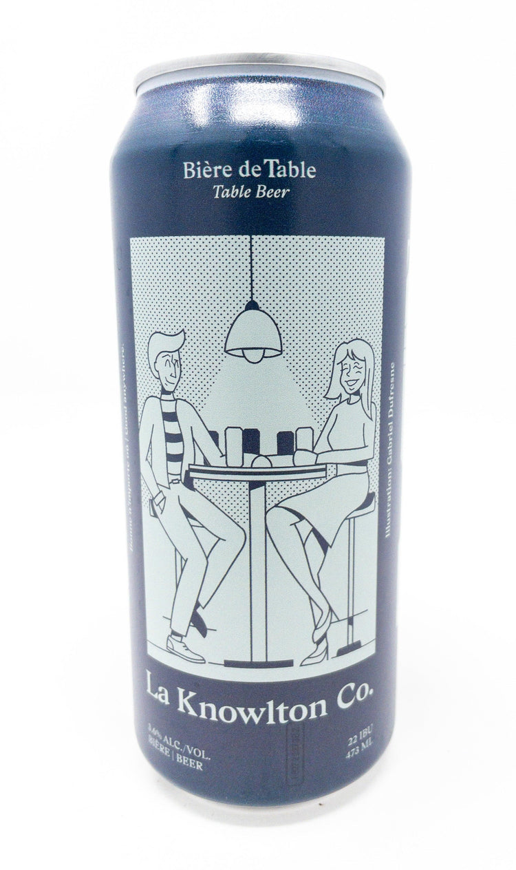 Bière De Table - Soif - La Knowlton Co - Beau Dégât Bièrerie de Quartier