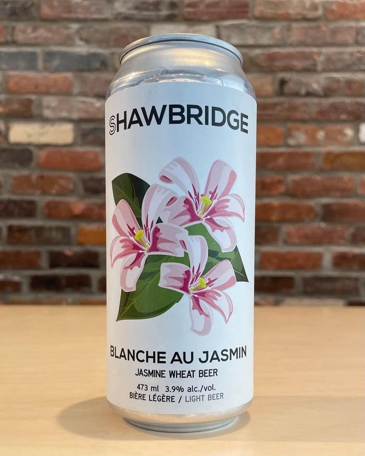 Blanche au Jasmin - Blanche - Microbrasserie Shawbridge - Beau Dégât Bièrerie de Quartier