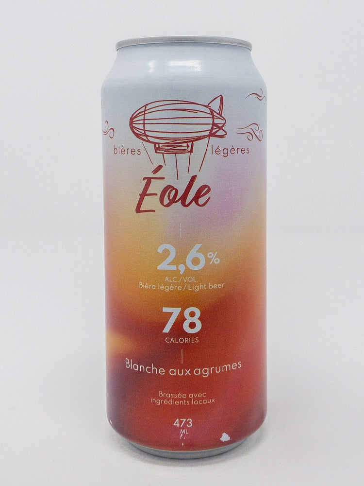 Blanche aux agrumes - Blanche - Éole - Beau Dégât Bièrerie de Quartier