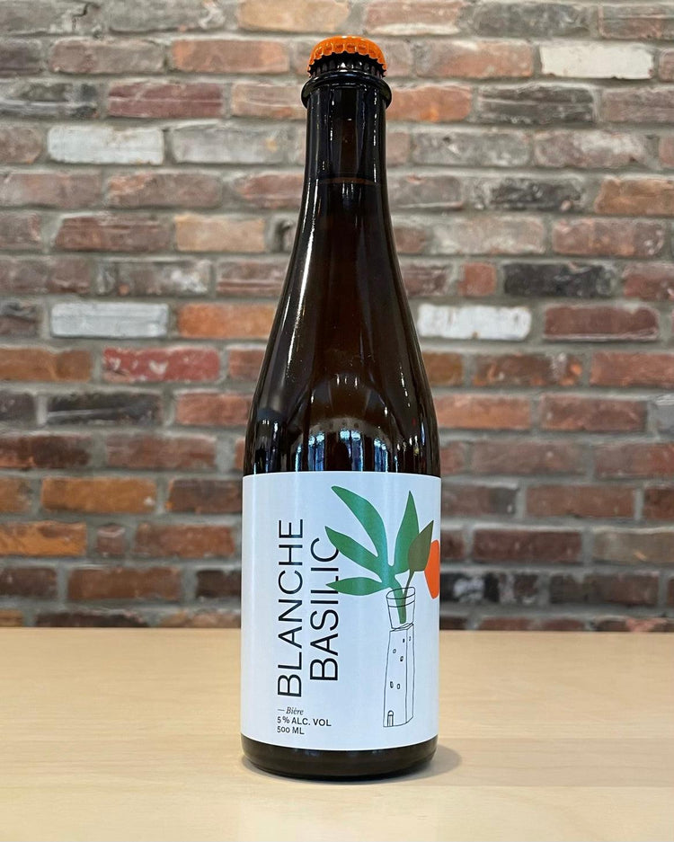 Blanche Basilic - Blanche - Brasserie La Ferme - Beau Dégât Bièrerie de Quartier