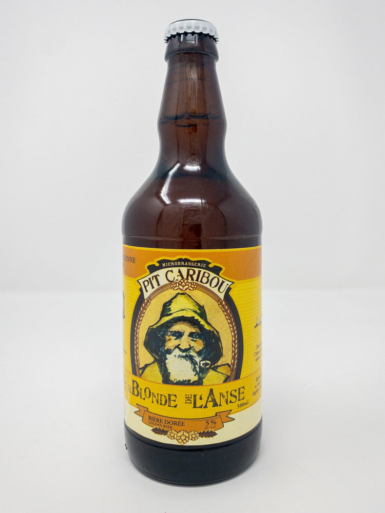 Blonde de l'Anse (500ml) - soif - Microbrasserie Pit Caribou - Beau Dégât Bièrerie de Quartier
