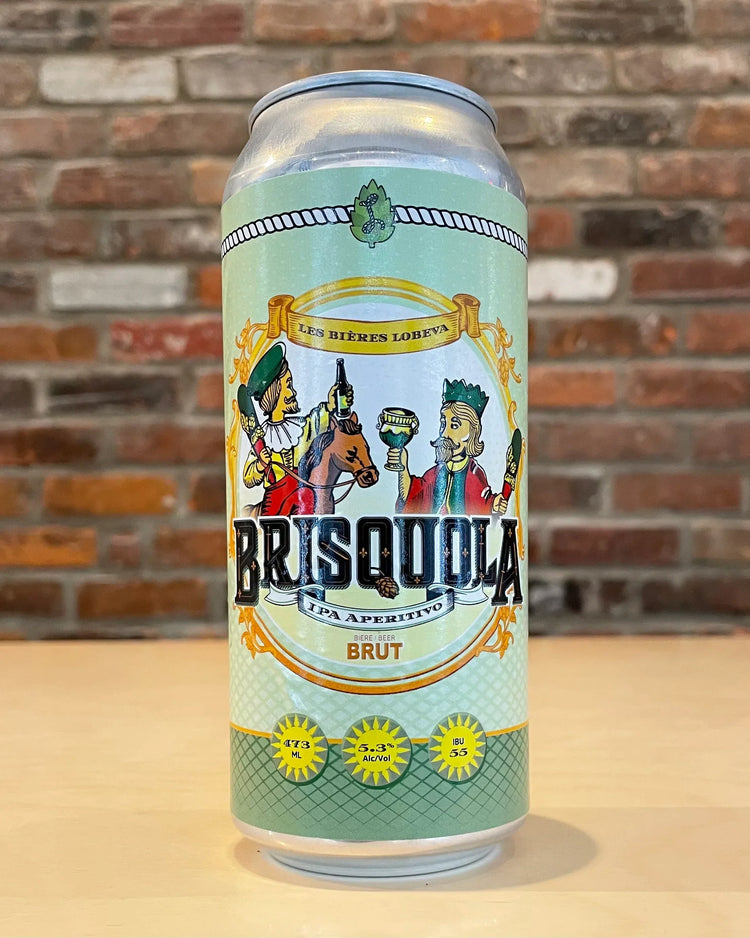 Brisquola - Houblonnée - Lobeva - Beau Dégât Bièrerie de Quartier