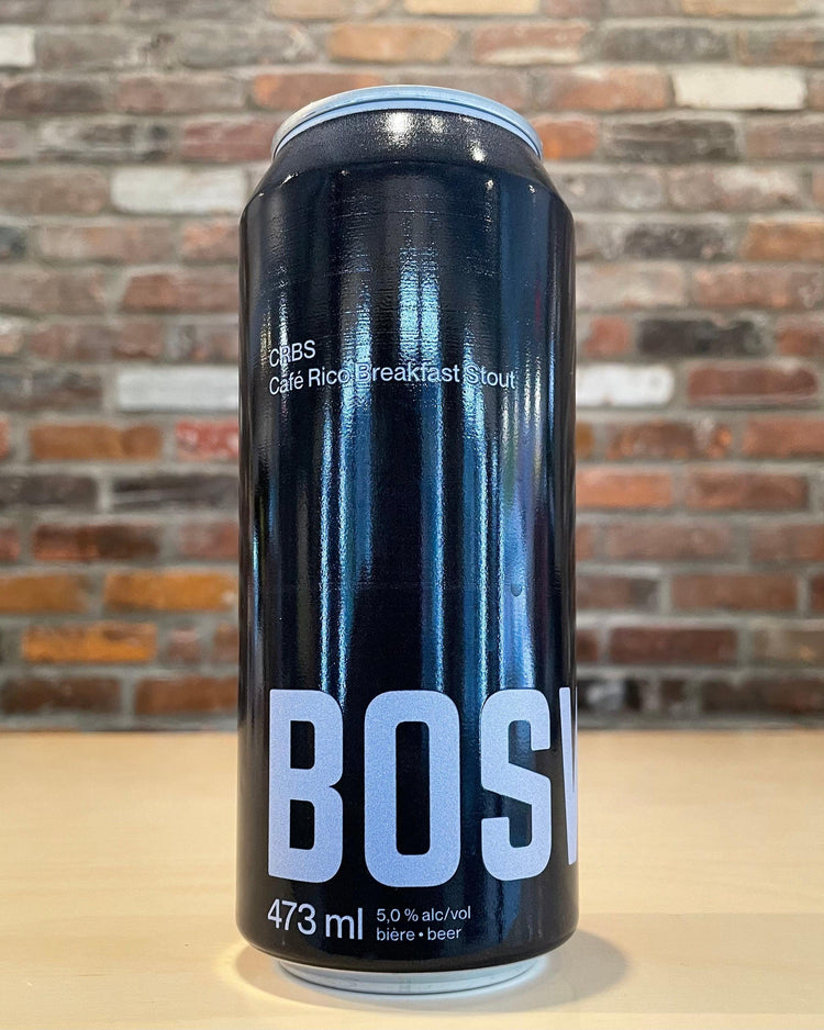 Café Rico Breakfast Stout - Noire - Boswell - Beau Dégât Bièrerie de Quartier