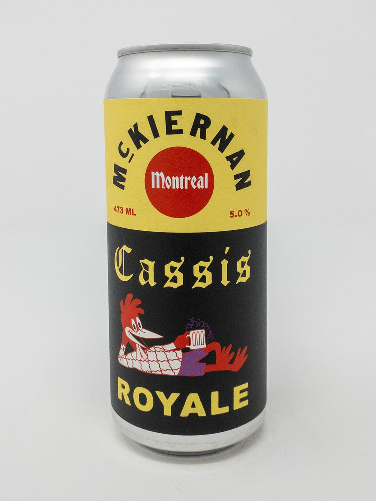Cassis Royale | Mckiernan - Complexe - 4 Origines - Beau Dégât Bièrerie de Quartier