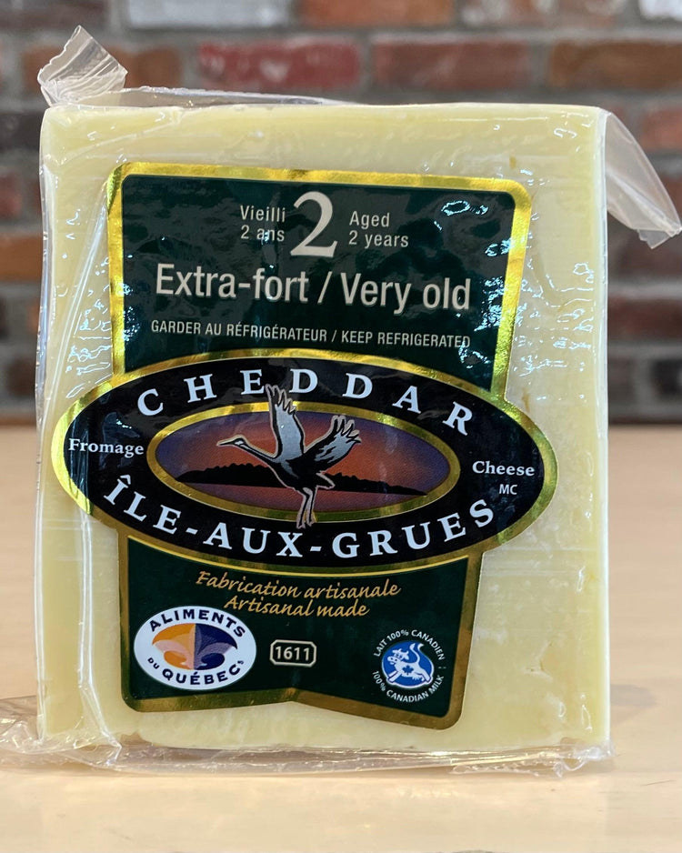 Cheddar Extra Fort De L’île-Aux-Grues - Fromage - L’île-Aux-Grues - Beau Dégât Bièrerie de Quartier