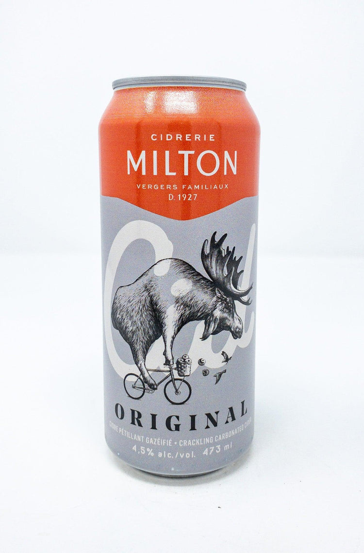CID Original - 473ml - Cidre - Cidrerie Milton - Beau Dégât Bièrerie de Quartier