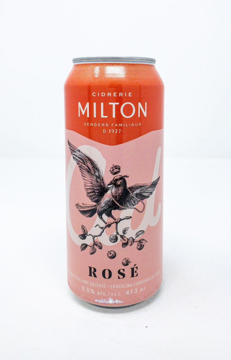 CID Rosé - 473ml - Cidre - Cidrerie Milton - Beau Dégât Bièrerie de Quartier