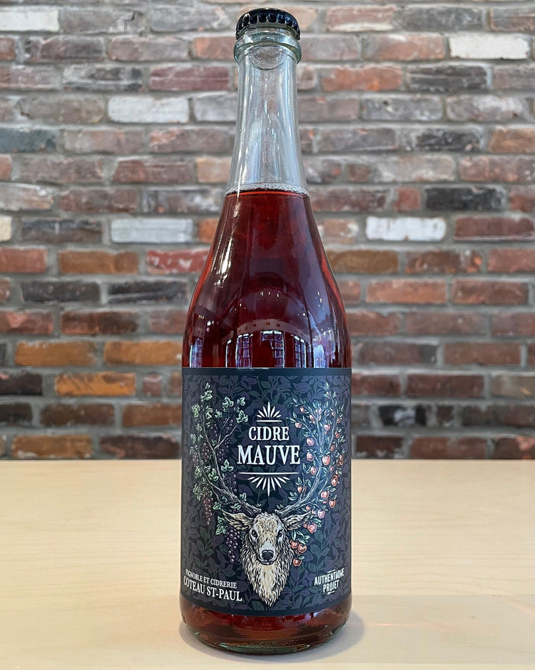 Cidre Mauve (Coteau St-Paul) - Cidre - Vignoble et Cidrerie Coteau St-Paul - Beau Dégât Bièrerie de Quartier