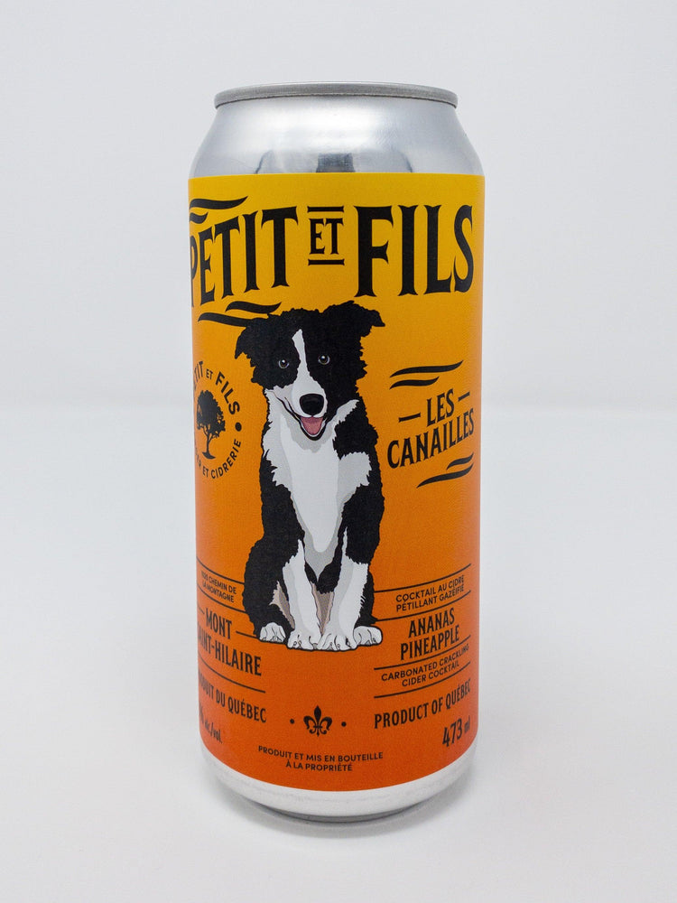 Cidre Pétillant Ananas "Les Canailles" - Cidre - Vergers Petit et Fils - Beau Dégât Bièrerie de Quartier