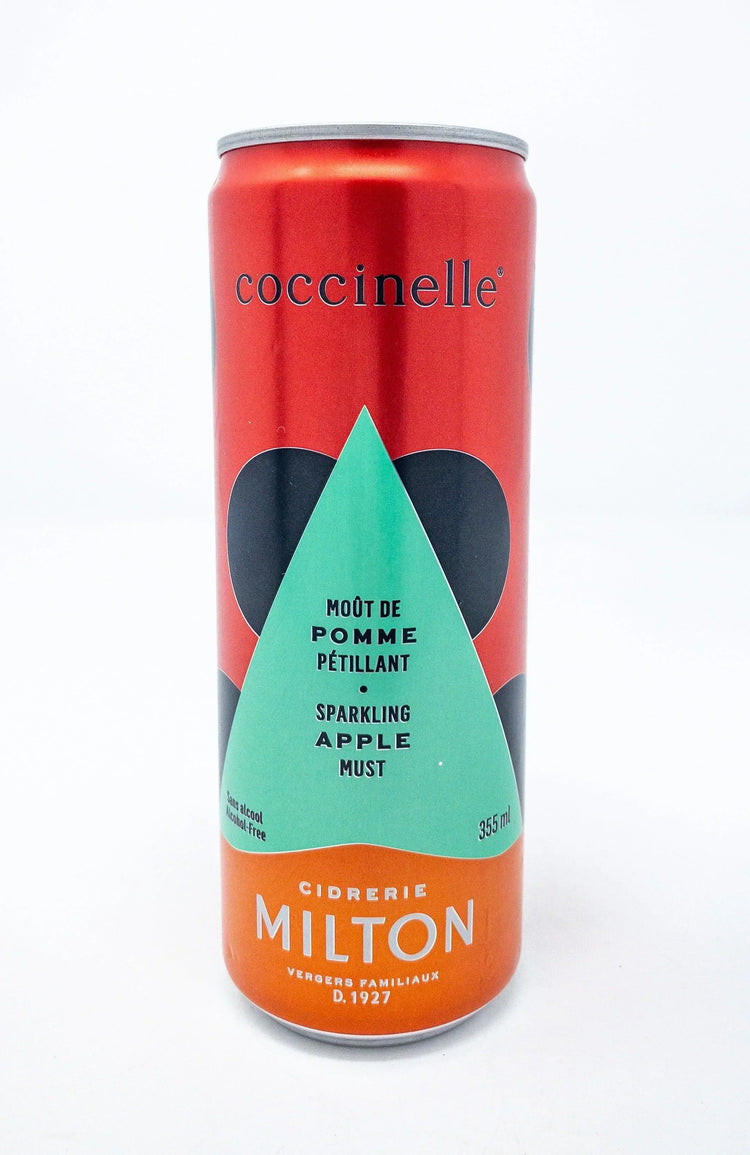 Coccinelle - Cidre, Sans Alcool - Cidrerie Milton - Beau Dégât Bièrerie de Quartier