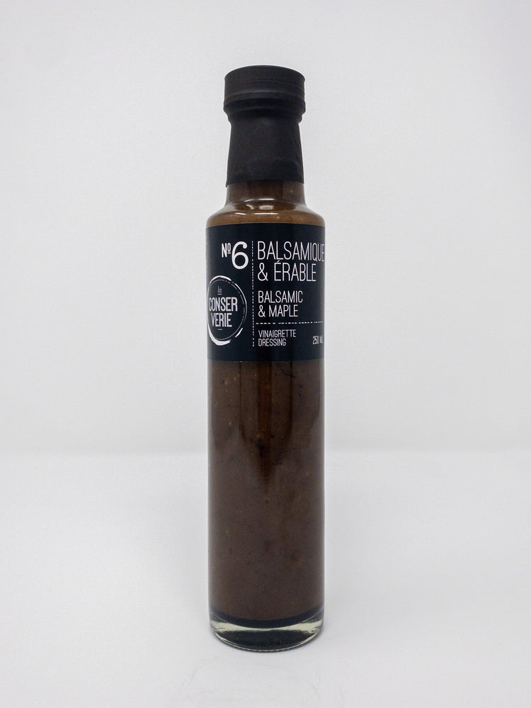Conserverie No6 Vinaigrette balsamique et érable - Condiment - La Conserverie - Beau Dégât Bièrerie de Quartier