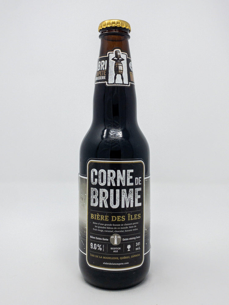 Corne de brume - Ambrée - À l'Abri de la Tempête - Ile de la Madeleine - Beau Dégât Bièrerie de Quartier