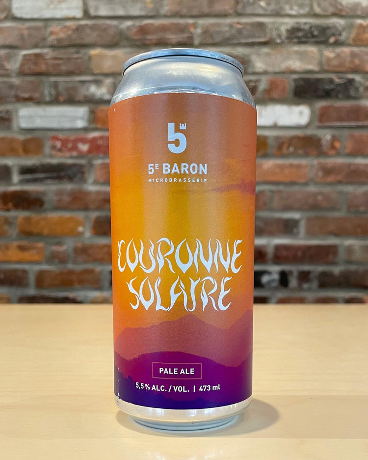 Couronne Solaire - Soif - 5e Baron - Beau Dégât Bièrerie de Quartier