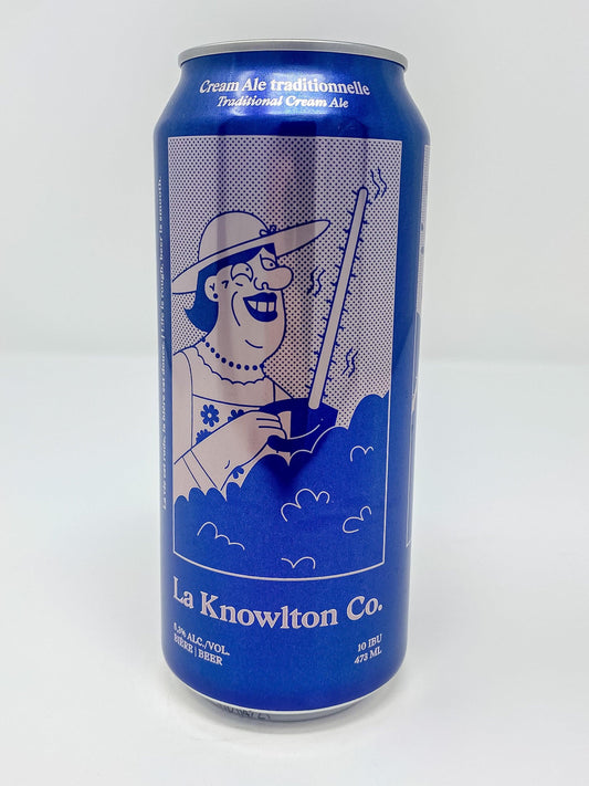 Cream Ale Traditionnelle - Soif - La Knowlton Co - Beau Dégât Bièrerie de Quartier