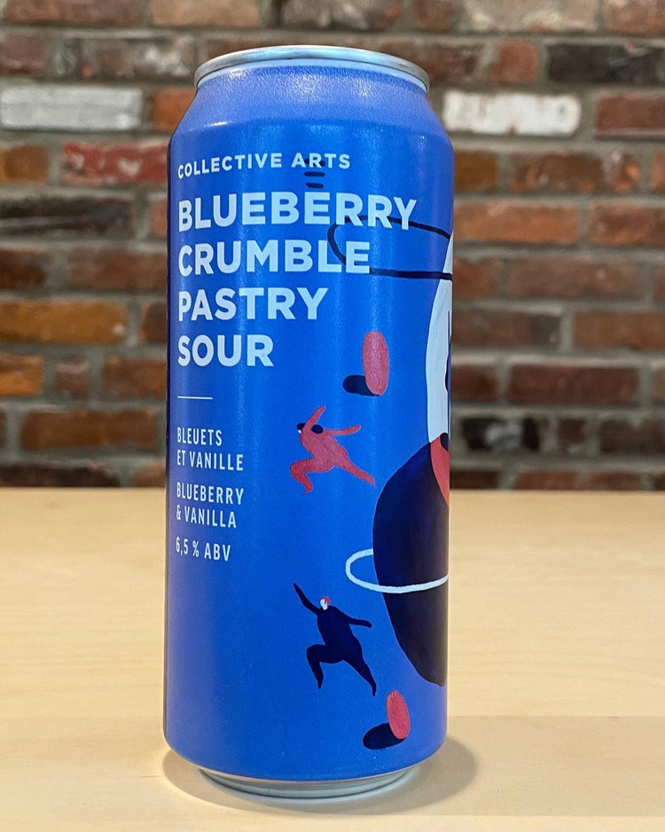 Crumble aux Bleuets Sûre - Sûre - Collective Arts - Beau Dégât Bièrerie de Quartier
