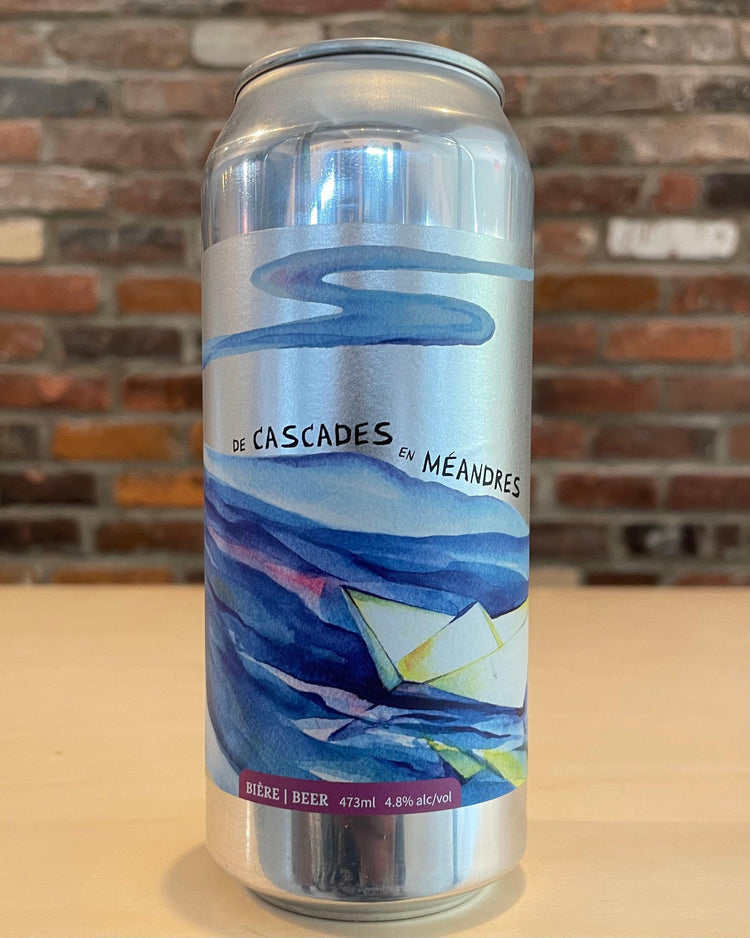 De Cascades en Méandres - Soif - Brasserie Sir John Co. - Beau Dégât Bièrerie de Quartier
