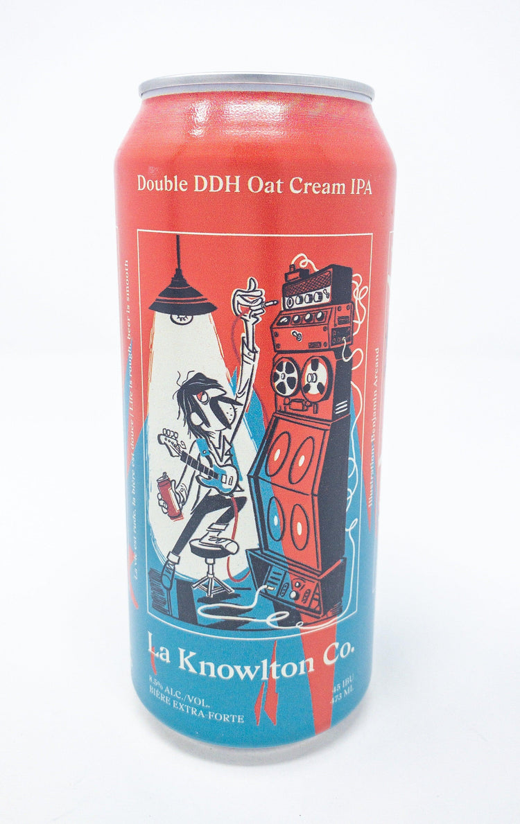 Double DDH Oat Cream IPA - Houblonnée - La Knowlton Co - Beau Dégât Bièrerie de Quartier