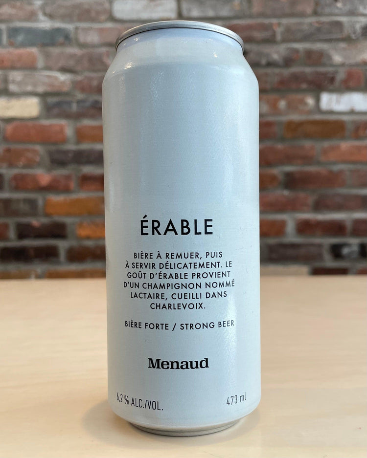 Érable - Ambrée - Menaud - Beau Dégât Bièrerie de Quartier