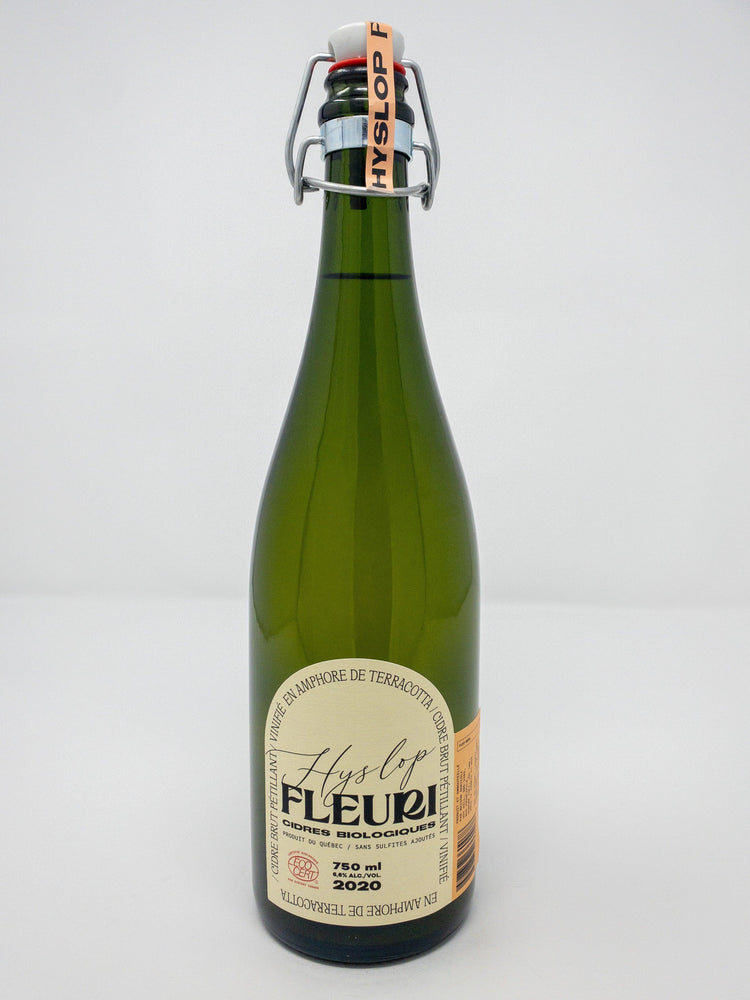 Fleuri Hyslop certifié biologique par Écocert Canada - Cidre - Alma Compagnie de Cidre - Beau Dégât Bièrerie de Quartier