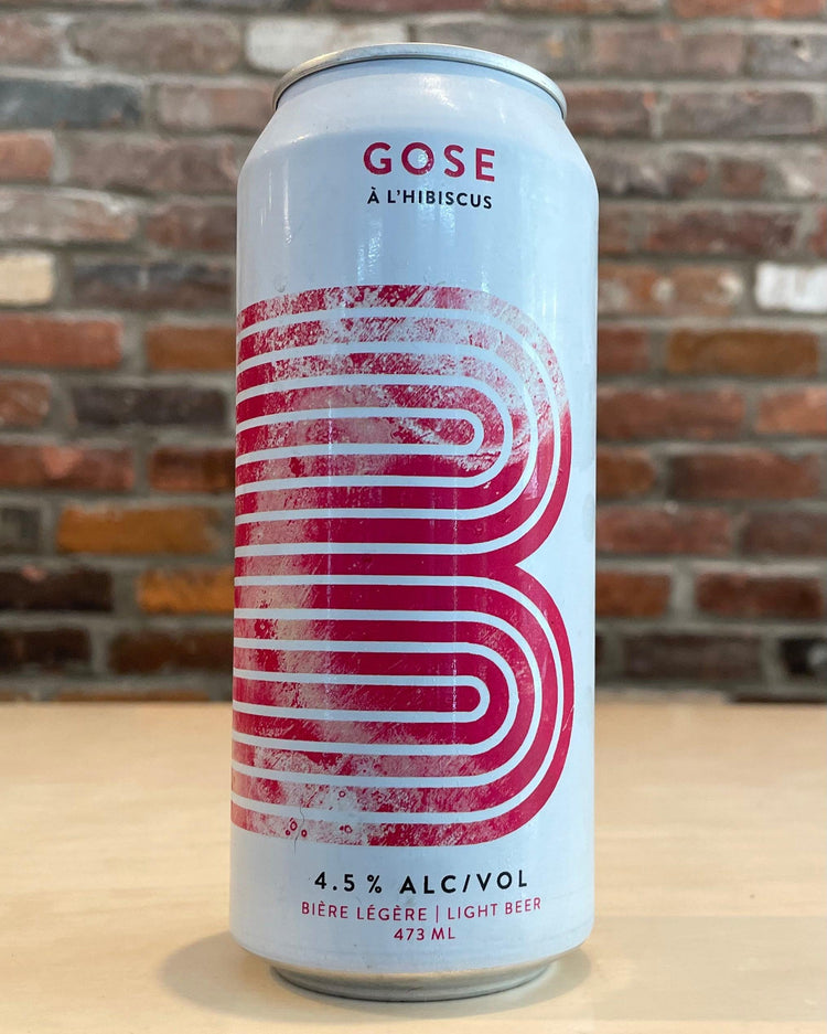Gose Hibiscus - Sûre - Beauregard, Brasserie et Distillerie - Beau Dégât Bièrerie de Quartier