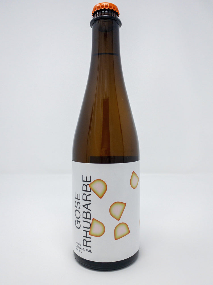 Gose Rhubarbe - Sûre - Brasserie La Ferme - Beau Dégât Bièrerie de Quartier