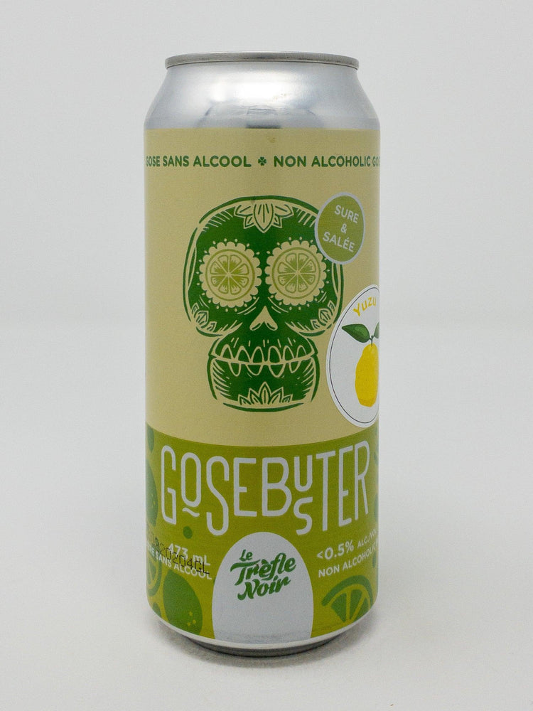 Gosebuster Sans Alcool Yuzu - Sans Alcool - Microbrasserie Le Trèfle Noir - Beau Dégât Bièrerie de Quartier