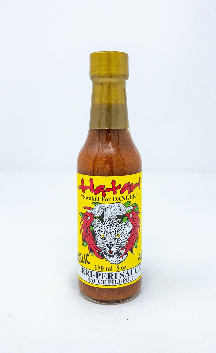 Hatari Peri-Peri Garlic - Sauce Piquante - Hatari Bros. - Beau Dégât Bièrerie de Quartier