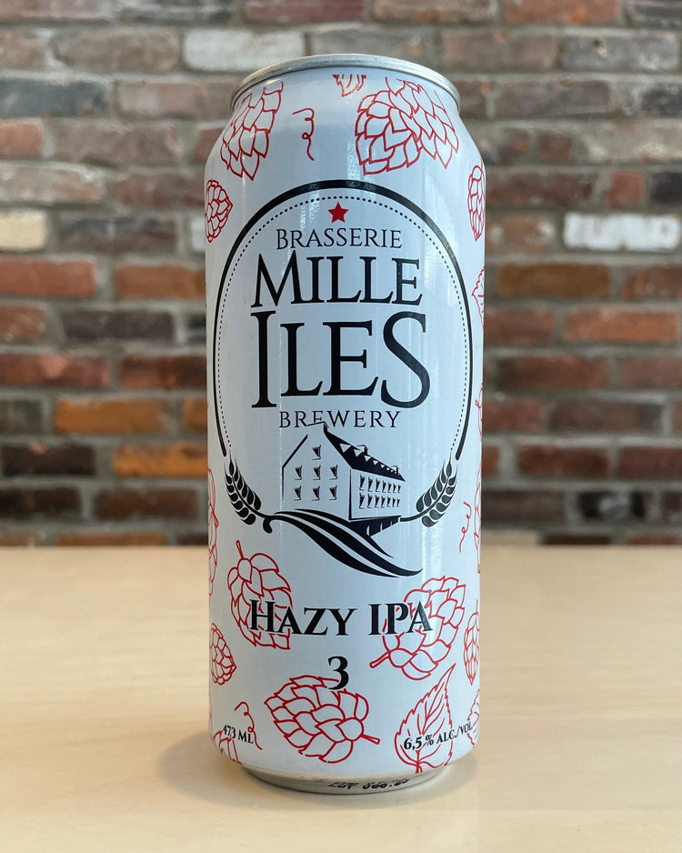 HAZY IPA (3. CITRA ET STRATA) - Houblonnée - Milles Îles - Beau Dégât Bièrerie de Quartier