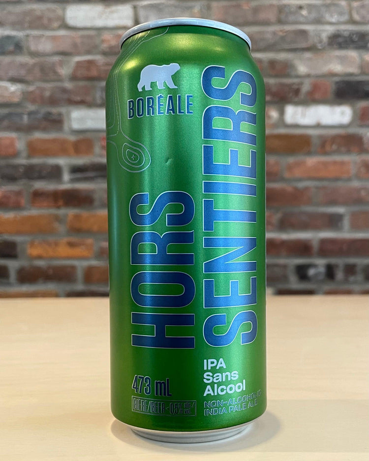 Hors Sentier: IPA sans-alcool - Houblonnée, Sans Alcool - Brasseur Du Nord - Beau Dégât Bièrerie de Quartier