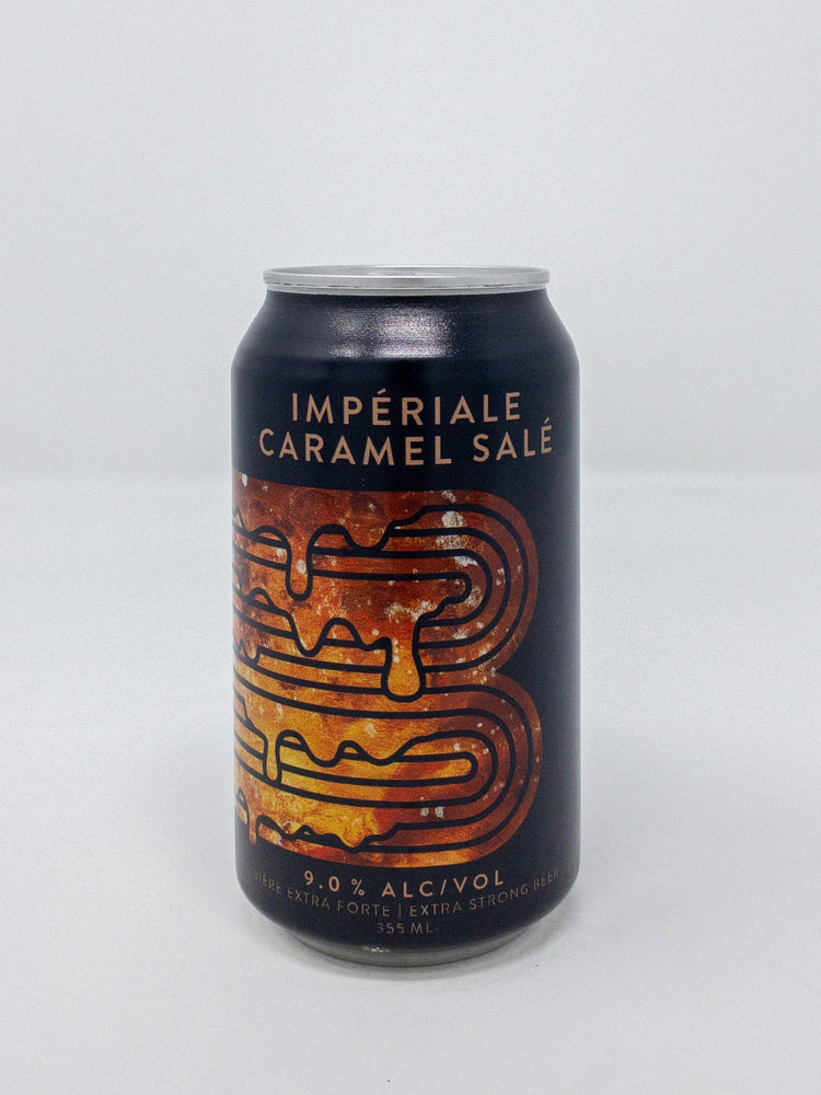 Impériale Caramel Salé - Noire - Beauregard, Brasserie et Distillerie - Beau Dégât Bièrerie de Quartier