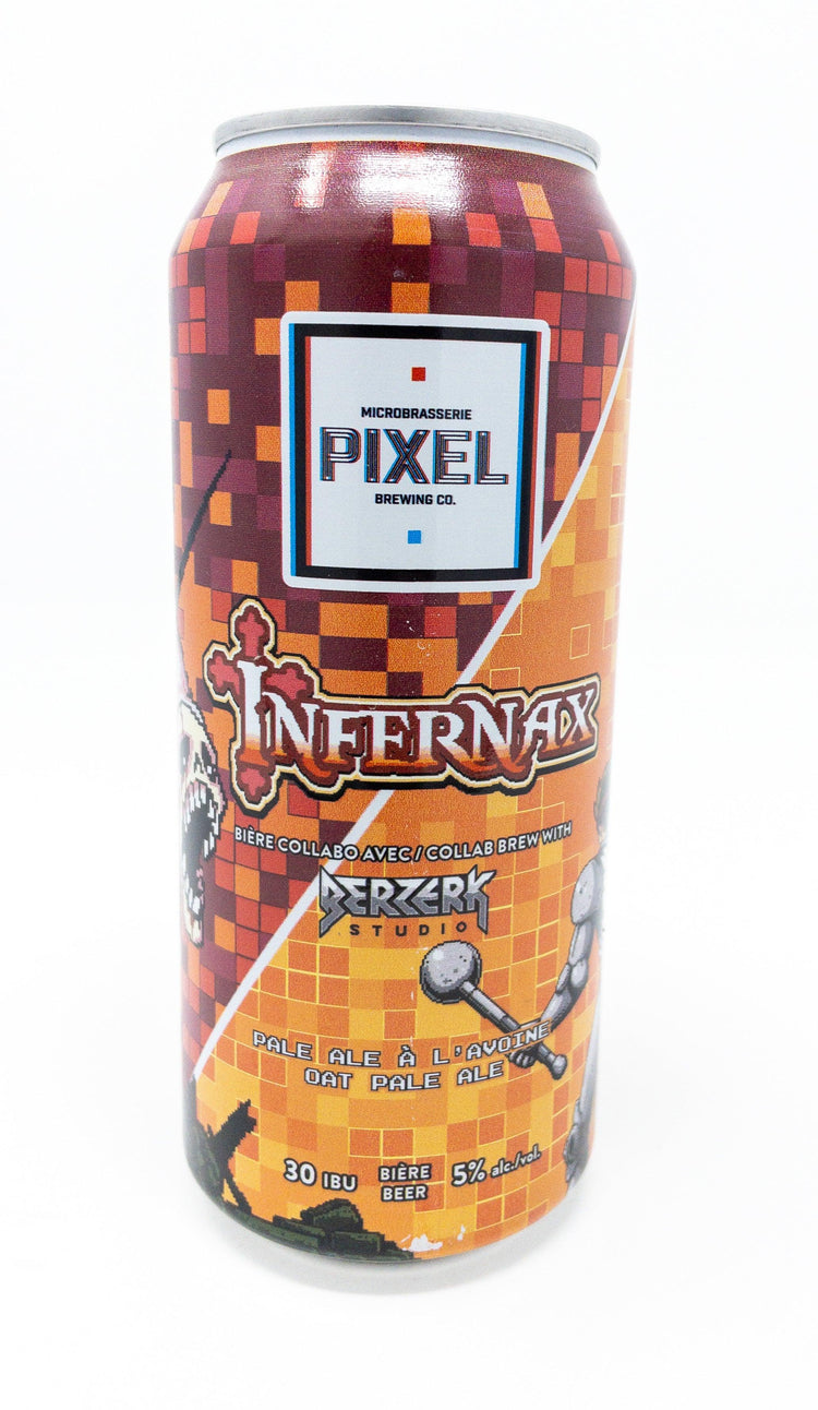 Infernax - Houblonnée - Pixel - Beau Dégât Bièrerie de Quartier