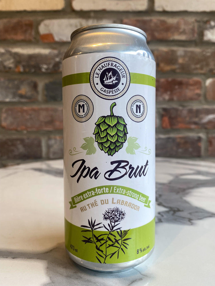 IPA Brut - Houblonnée - Le Naufrageur - Beau Dégât Bièrerie de Quartier