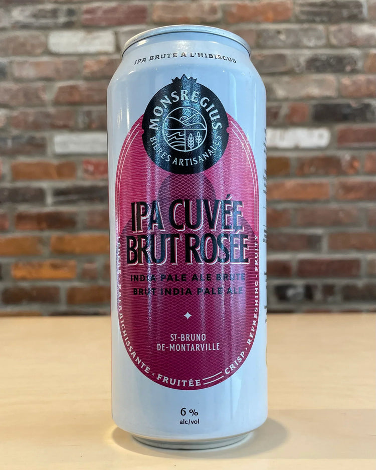 IPA Cuvée Extra Brut Rosée - Houblonnée - MonsRegius - Beau Dégât Bièrerie de Quartier
