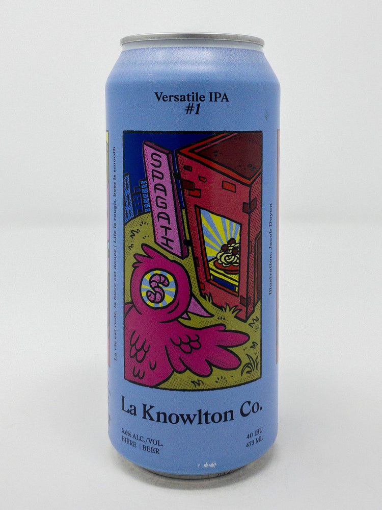 IPA Versatile #1 - Houblonnée - La Knowlton Co - Beau Dégât Bièrerie de Quartier
